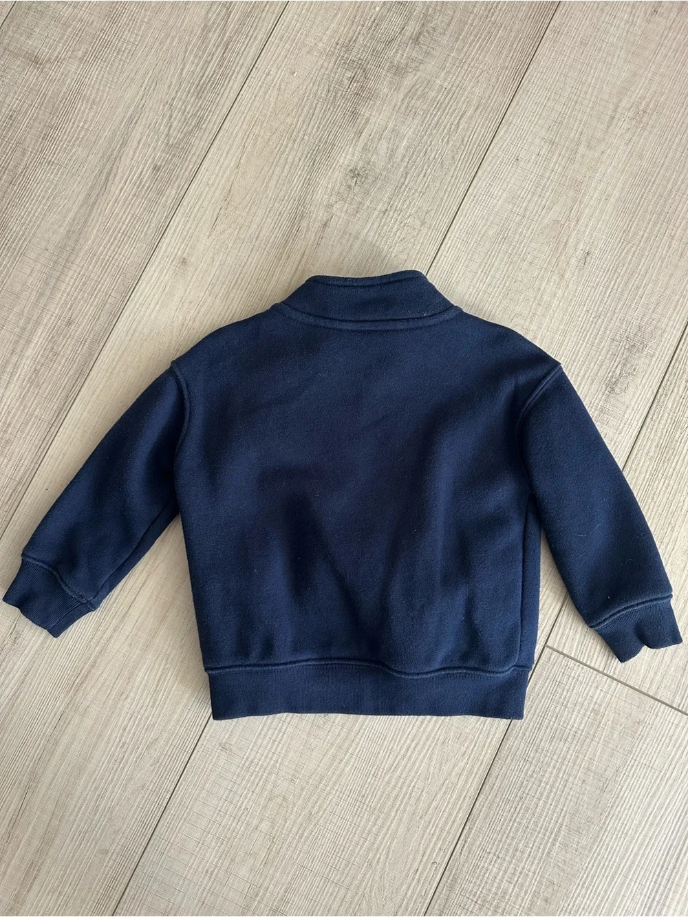 Baby Gap Crew Neck quarter zip up sweatshirt
